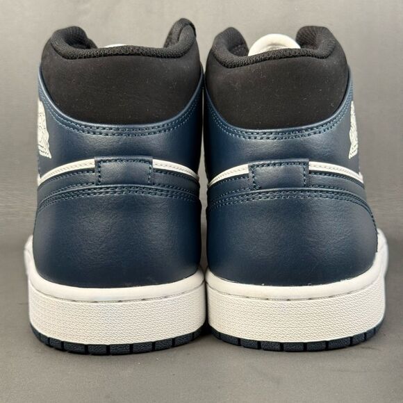 Nike Air Jordan 1 Mid 'Armory Navy' athletic sneaker shoes men’s size 11 - Picture 6 of 12